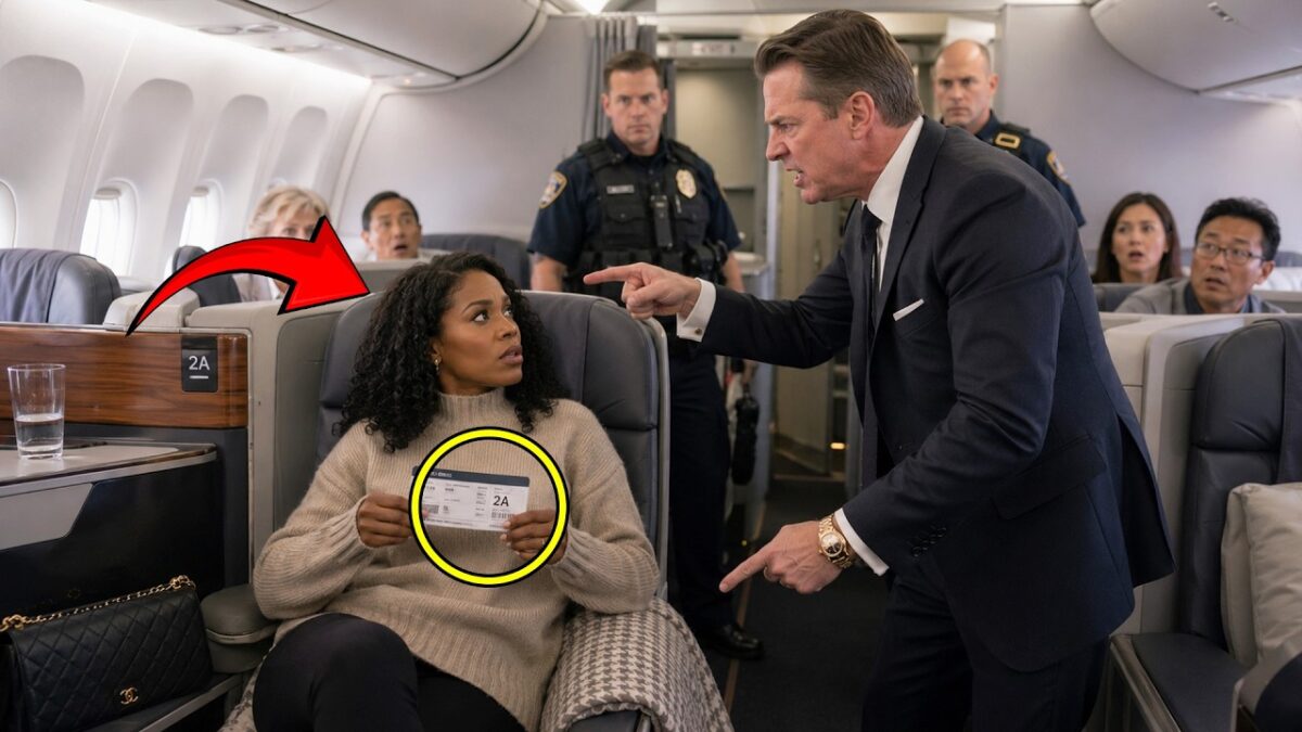 Rude Passenger Kicks Black Woman Out Of First Class — Instantly Regrets It When Police Arrive!