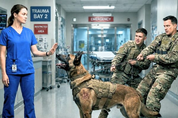 Every Handler Failed the Military K9 — Until a Rookie Nurse Whispered One Word That Stunned the Base