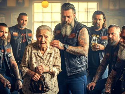 73 Years Old Woman Asks Hells Angels Bikers for Help — “My Husband Says We Must Stay Quiet”
