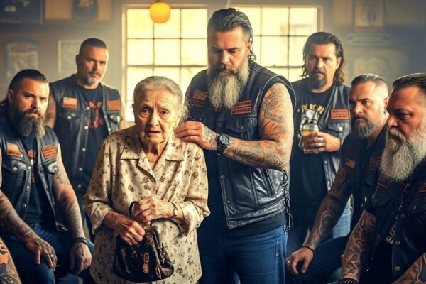 73 Years Old Woman Asks Hells Angels Bikers for Help — “My Husband Says We Must Stay Quiet”