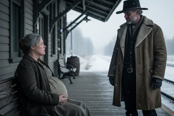 Too Old and Pregnant, She Was Left on the Platform, Until a Stranger Whispered, ‘You’re Mine Now’ 