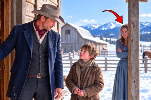 The Rancher Opened His Door to a Hungry Boy—Then Saw His Mother Waiting in the Snow