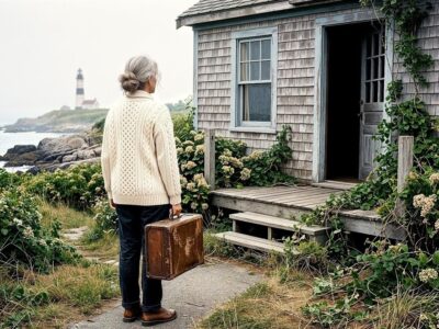 Her Ex-Husband Took the House at 58 — She Drove to Grandma’s Forgotten Cottage on the Coast…