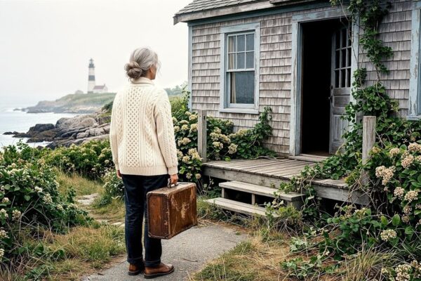 Her Ex-Husband Took the House at 58 — She Drove to Grandma’s Forgotten Cottage on the Coast…