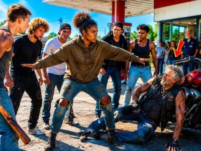 A Homeless Girl Took Down 6 Bullies in Seconds to Save a Biker — Hells Angels Were Speechless