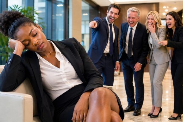 They Made Her Wait All Day in Her Own Lobby — Unaware She Signs Every Single One of Their Paychecks
