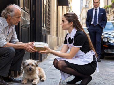Billionaire Saw a Waitress Give Away Her Only Meal—Next Day, a Limo Waited Outside Her Home