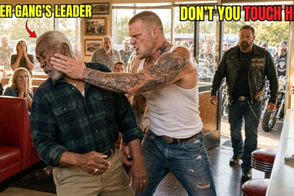 Thug Slapped an 80-Year-Old Veteran in a Diner — Then 90 Bikers Walked In Calling Him “Dad
