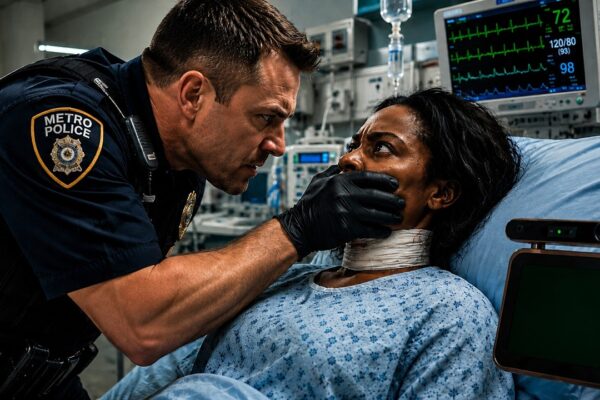 Cop Breaks Into Hospital to Silence a Federal Witness—Then Freezes When She Looks Him in the Eye