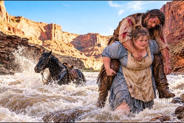 A Plus-Size Woman Rescued a Wounded Mountain Man From the Rapids—Then Discovered Who Was Hunting Him