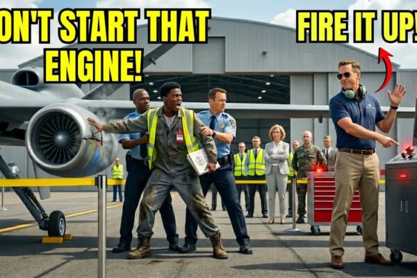 ＂Don’t Start That Engine!＂ Black Kid Begs Pilot — He Laughs, 10 Sec Later Every Alarm Goes Off