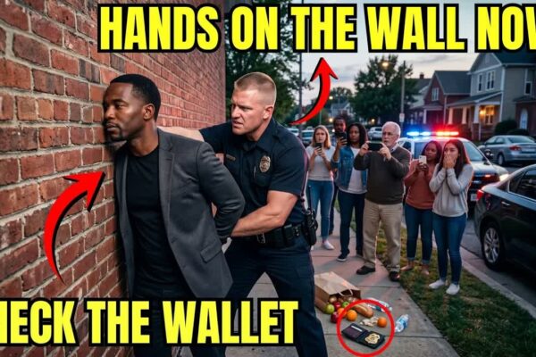 Officer Slammed Black Man Against Wall — Hands Trembled When FBI Badge Fell From Wallet 