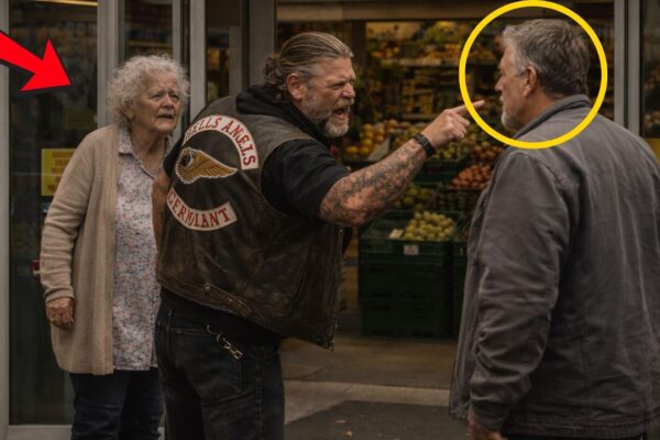 A man attacked the mother of a Hells Angel—he didn’t know her son was watching.