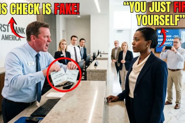 Bank Manager Tears Up Black Woman’s $20M Check — 5 Minutes Later, He Learns She Owns the Bank 