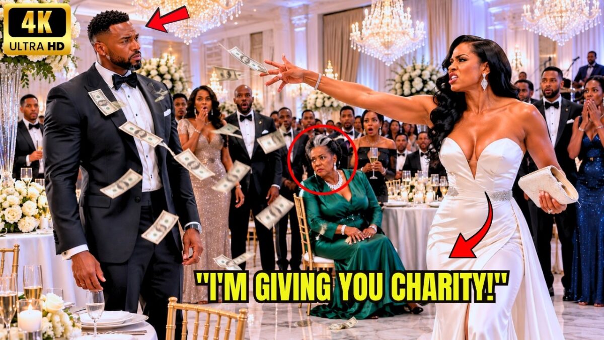 She Threw Cash at the Groom and Called It Charity—Minutes Later, His $390B Secret Was Revealed