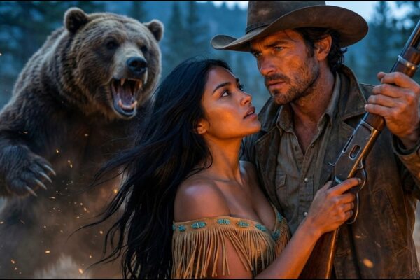 A Drifter Shot the Grizzly Off a Dying Apache Woman — Days Later Her Whole Tribe Rode to His Door