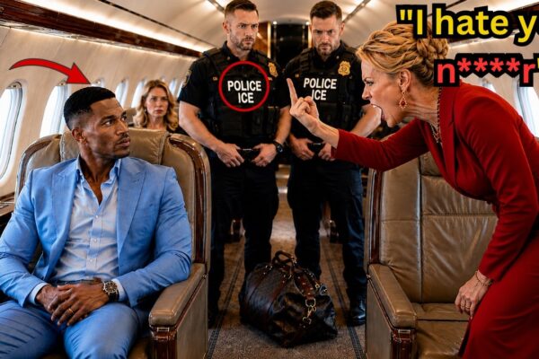Racist Woman Throws Black Man’s Bag Off First Class Seat — Freezes When He Says “I Own Your Estate” 