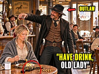 Outlaw Leader Poured Whiskey on an Old Widow—Not Knowing She’s the West’s Most Feared Bounty Hunter