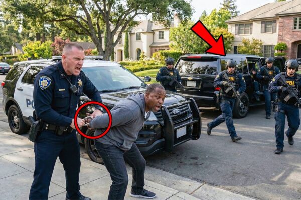 Racist Officer Arrests Quiet Black Man — Shocked When FBI Agents Arrive for Him