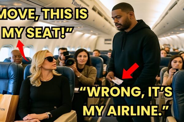 Black CEO Has His Seat Taken by a White Woman—Then She Discovers He Owns the Entire Airline 