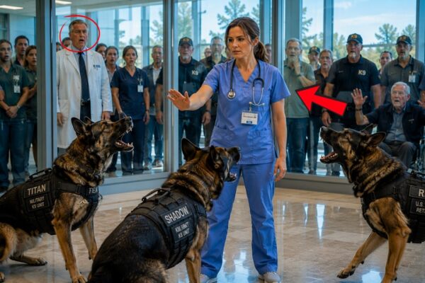 They Left the Nurse Alone With 3 Military K9s For A Lesson—Until All 3 Dogs Taught Everyone a Lesson 
