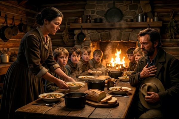 She Was Sent to Marry a Widower With 7 Sons—What Happened After Her First Supper Stunned the Ranch 