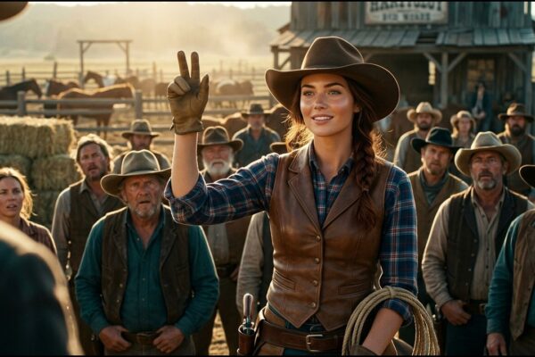 She Paid Two Dollars for the Man No One Would Bid On — By Winter the Whole Town Owed Her Their Lives