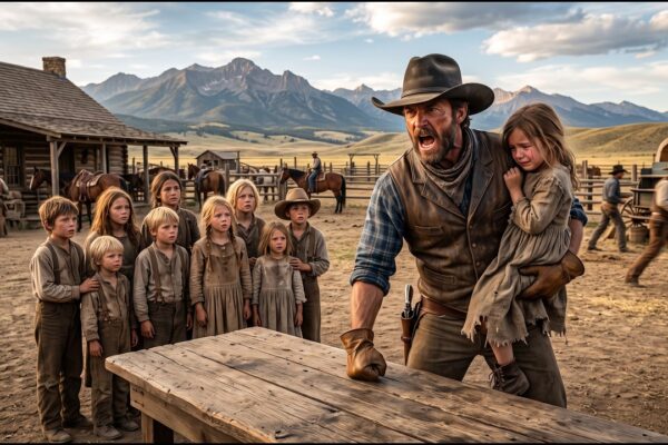 “9 Orphans Nobody Claimed—Then One Cowboy Slammed His Fist and Said Every Last One Is Mine” 