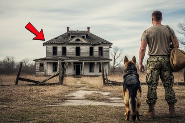 Nobody Wanted This Ruined House, Until a Navy Veteran and His Loyal Dog Found the Truth Inside