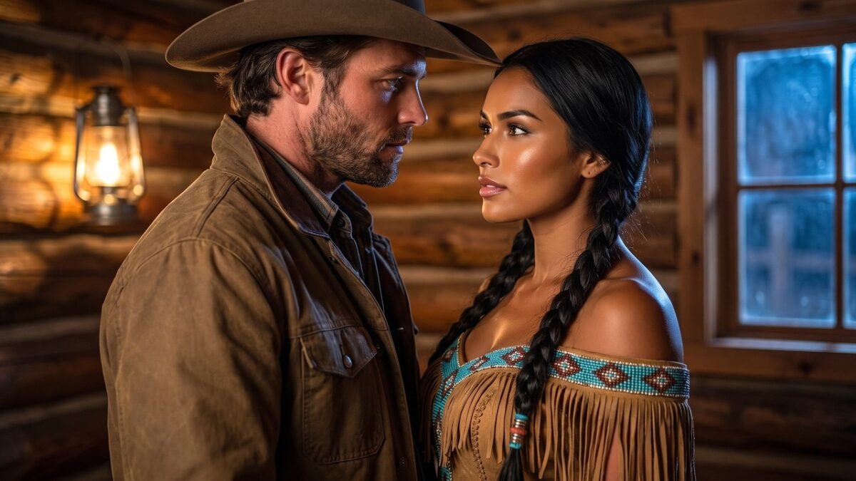 He Found the Beaten Apache Woman Collapsed on His Trail — You Took Care of Me, She Whispered 