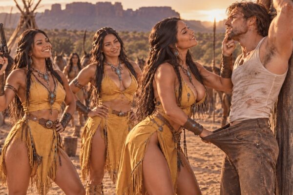 The Rancher Had To Please All The Women In The Apache Tribe Before He Was Allowed To Leave 