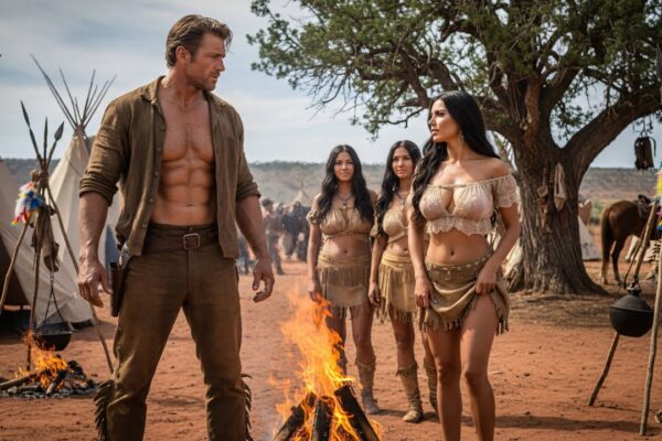 The Rancher Had To Please All The Women In The Apache Tribe Before He Was Allowed To Leave 