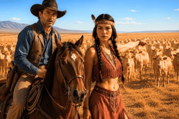 He lost 40 head of cattle and blamed his neighbors—but an Apache woman changed everything. 