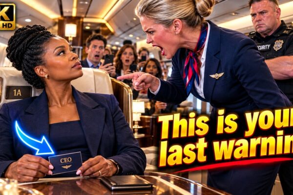 Black CEO Removed From First Class Seat — Stayed Silent, Then Fired the Entire Crew On the Spot 