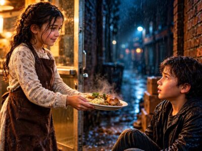 She Fed a Starving Boy in the Rain—15 Years Later, He Became a Billionaire 