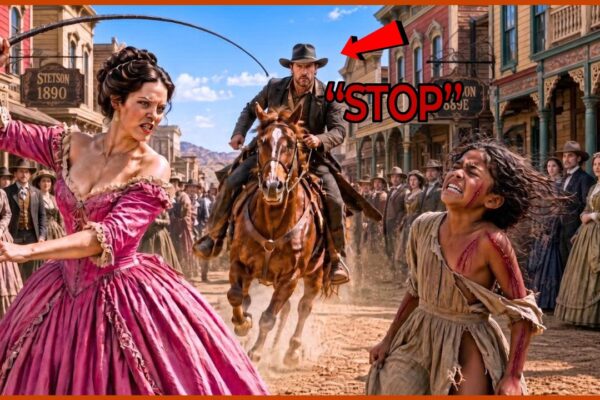 Billionaire Cowboy Sees Them Whip an Orphaned Black Girl — Then He Shook the Town