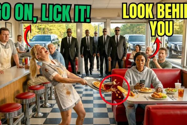 Rude Waitress Trashed a Black Woman’s Food Laughing — Her 6 Bodyguards Walked In Seconds Later