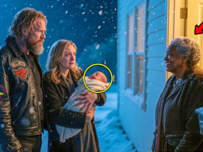 Black Woman Shelters a Freezing Hells Angel’s Family for 1 Night, Days Later Dozens of Bikers Arrive 