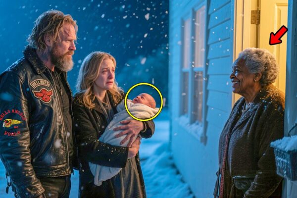 Black Woman Shelters a Freezing Hells Angel’s Family for 1 Night, Days Later Dozens of Bikers Arrive 