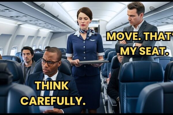 Black Lawyer Asked To Move For “Vip” Passenger — Minutes Later, He Shuts Down The Entire Flight 