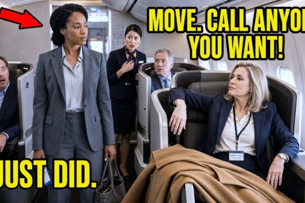 White Passenger Seized Black Billionaire’s Daughter’s Seat — Then the Entire Flight Was Frozen 