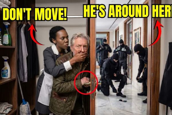 ＂Don’t Move!＂ Black Maid Pulls Billionaire Into Closet at 2 AM — Unaware It Changes Both Their
