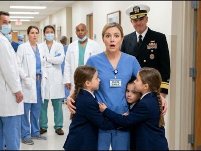 Doctors Freeze When the SEAL Admiral’s Triplet Daughters Call the Nurse by Her Secret Codename