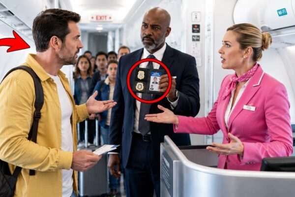 Gate Agent Denies Passenger Boarding — Then a Federal Inspector Reveals His Badge