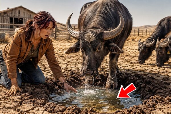 Her Water Buffalo Kept Digging in One Spot—Then the Single Mom Saw Water Rise