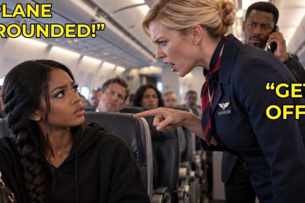 Flight Attendant Humiliates Black Teen Girl Then Her Phone Call Stops the Flight