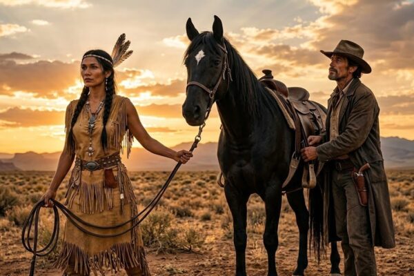 The Lost Horse Led Him to an Apache Woman… What Happened Next Changed His Future Forever.
