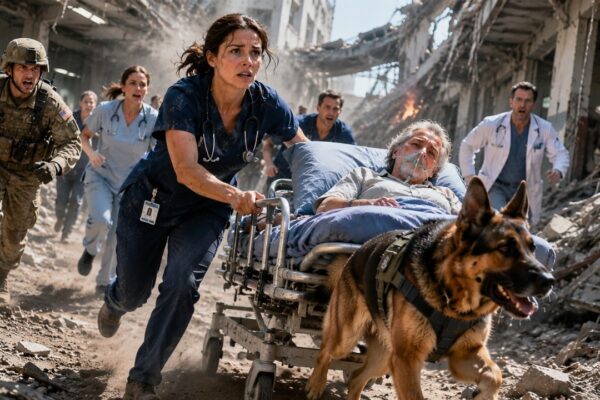 A Nurse and K9 Rescued 13 Strangers From a Collapsing Ward — The Pentagon Punished Her