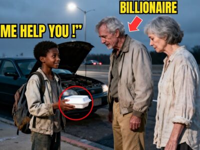 Black Boy Gives His Meal to Elderly Couple — Next 1 Day a Stranger Knocks and His Life Changes Forever
