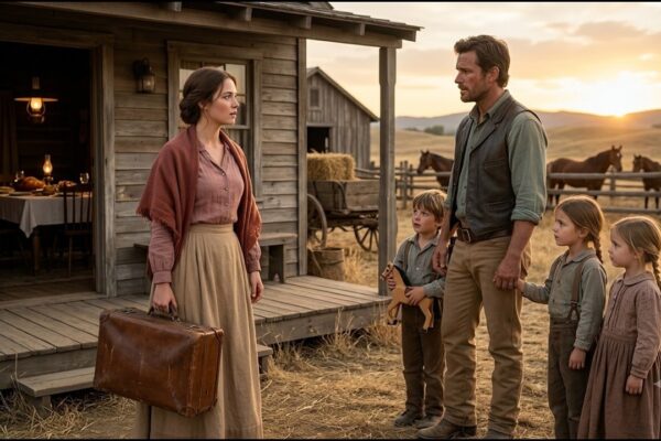 She Was Sent to Marry a Widowed Cowboy With 3 Children — Then Her First Week Shocked Everyone